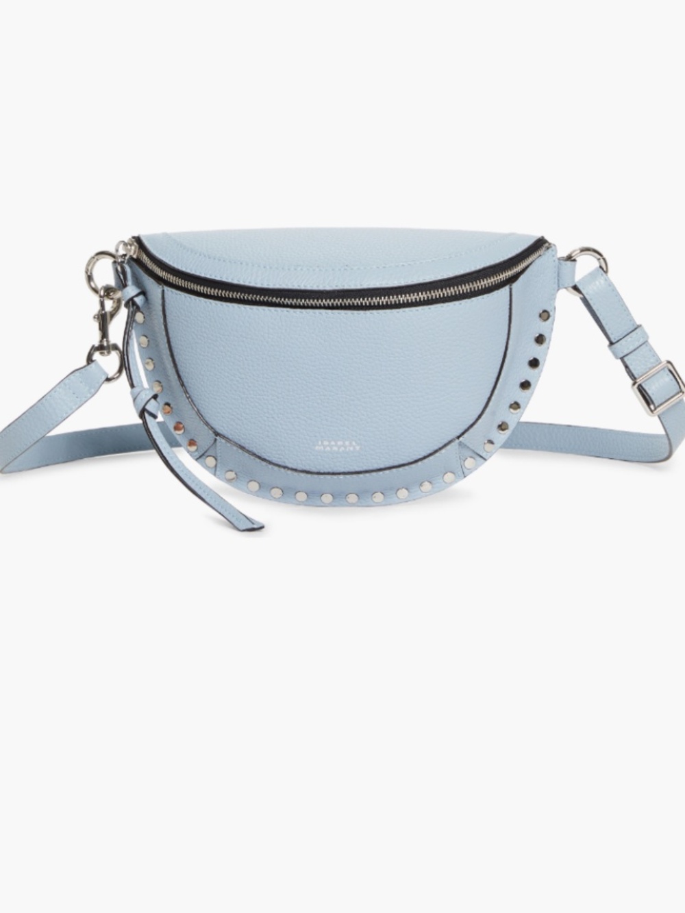 NEW $775 Isabel Marant Skano Leather Pouch in Light Blue!